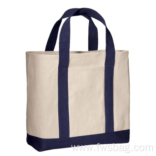 Reusable Eco Custom Printed Logo Linen Tote Bag